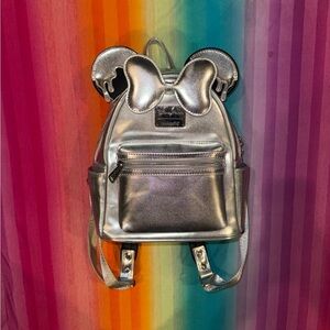 Disney Parks 100 Years Platinum Drip Loungefly